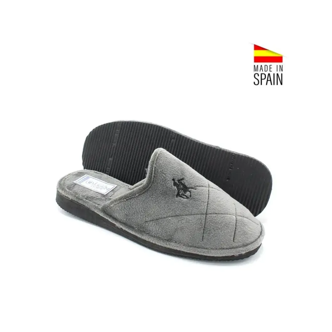 Zapatilla de casa 1710 gris