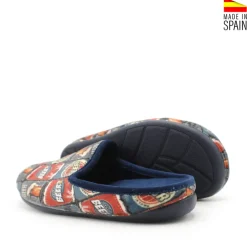 Zapatilla de casa beer azul marino