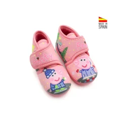 Zapatilla de casa Peppa Pig rosa