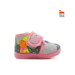 Zapatilla de casa Peppa Pig gris