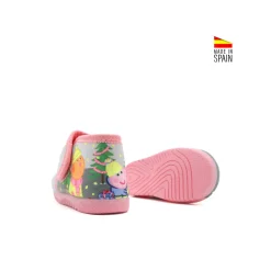 Zapatilla de casa Peppa Pig gris