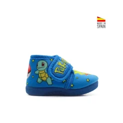 Zapatilla de casa Pokemon azul
