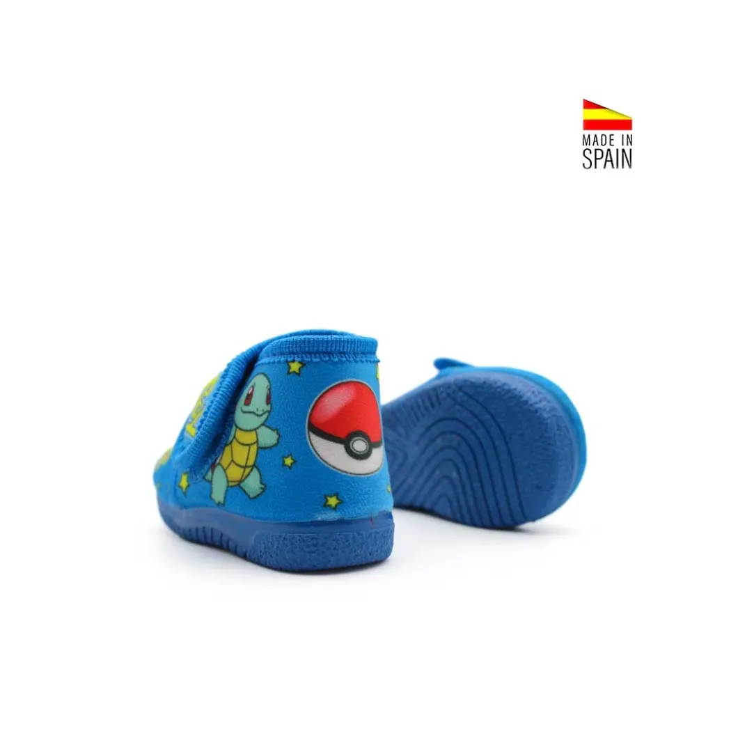 Zapatilla de casa Pokemon azul
