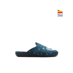 Zapatilla de casa Snoopy azul