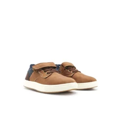 Zapatilla de vestir camel