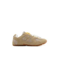 Zapatilla doble cordón taupe