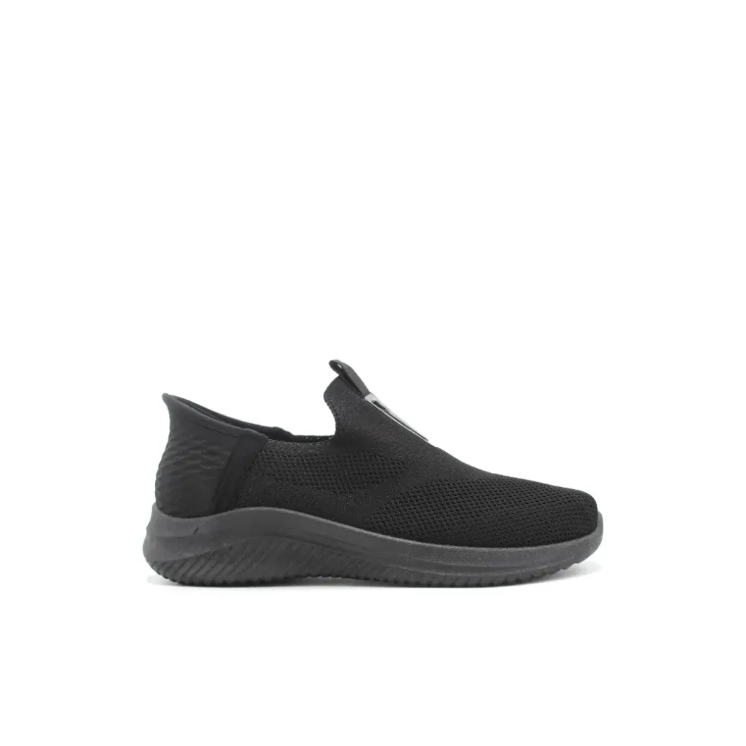 Zapatilla elástica slip on negro