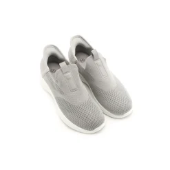 Zapatilla elástica slip on gris