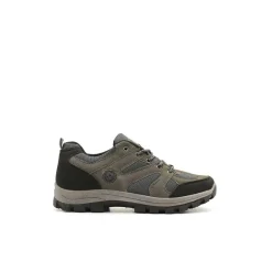 Zapatilla gris trekking trail