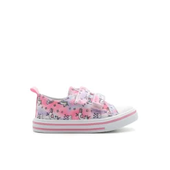 Zapatilla lona unicornios rosa