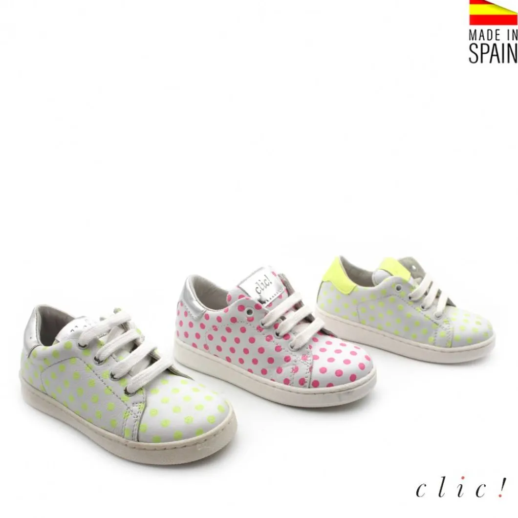 ZAPATILLA LUNARES FLUOR CLIC!