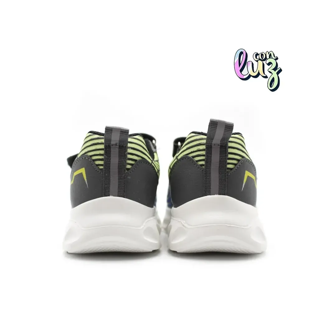 Zapatilla luz Speed Flash azul