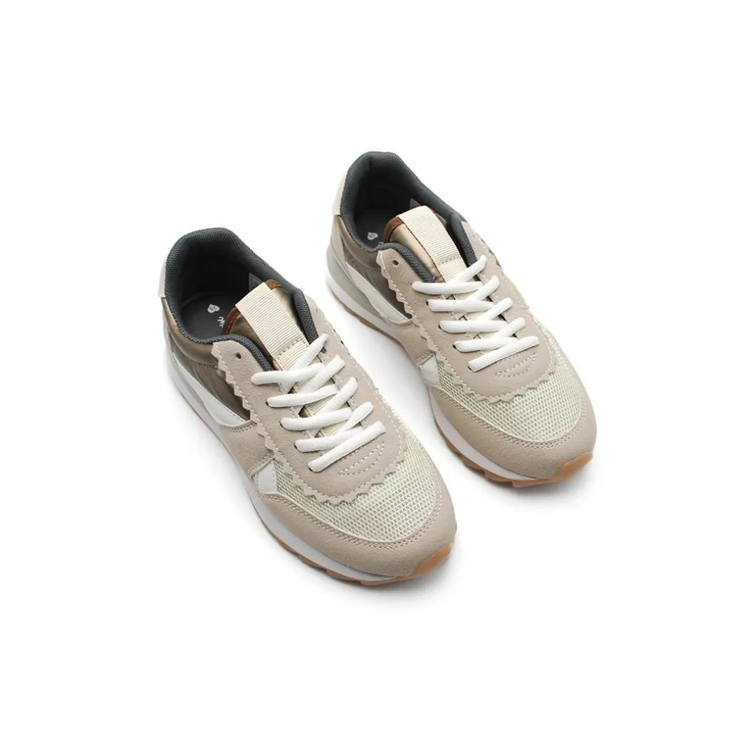 Zapatilla memory rue taupe
