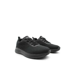Zapatilla negra memory antideslizante