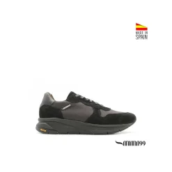 Zapatilla negra Santana99 + Vibram