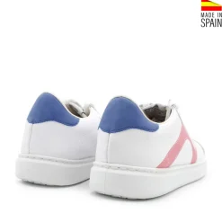 Zapatilla nomo piel rosa