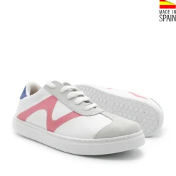 Zapatilla nomo piel rosa
