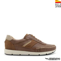 ZAPATILLA PIEL MONTEVERDE CUERO