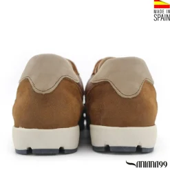 ZAPATILLA PIEL MONTEVERDE CUERO