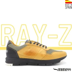 ZAPATILLA PIEL RAY-Z AMARILLA