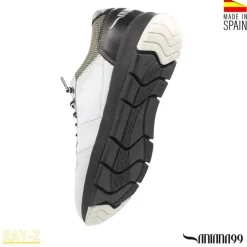 Zapatilla piel RAY-Z blanca