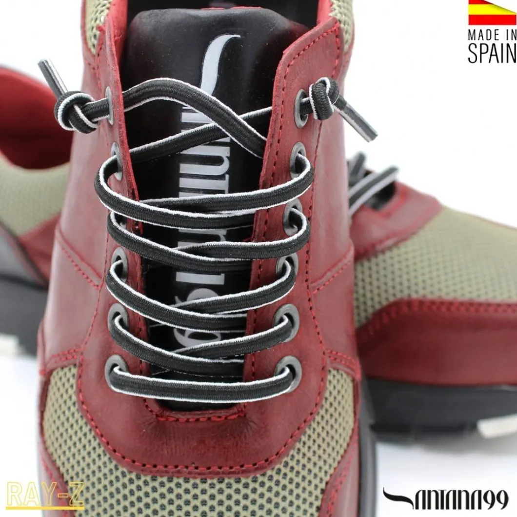 ZAPATILLA PIEL RAY-Z ROJA