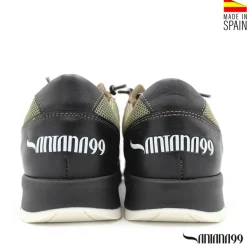 Zapatilla piel RAY-Z taupe