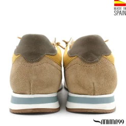ZAPATILLA PIEL URBAN AMARILLA