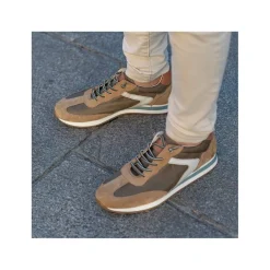 ZAPATILLA PIEL URBAN KAKI