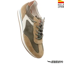 ZAPATILLA PIEL URBAN KAKI