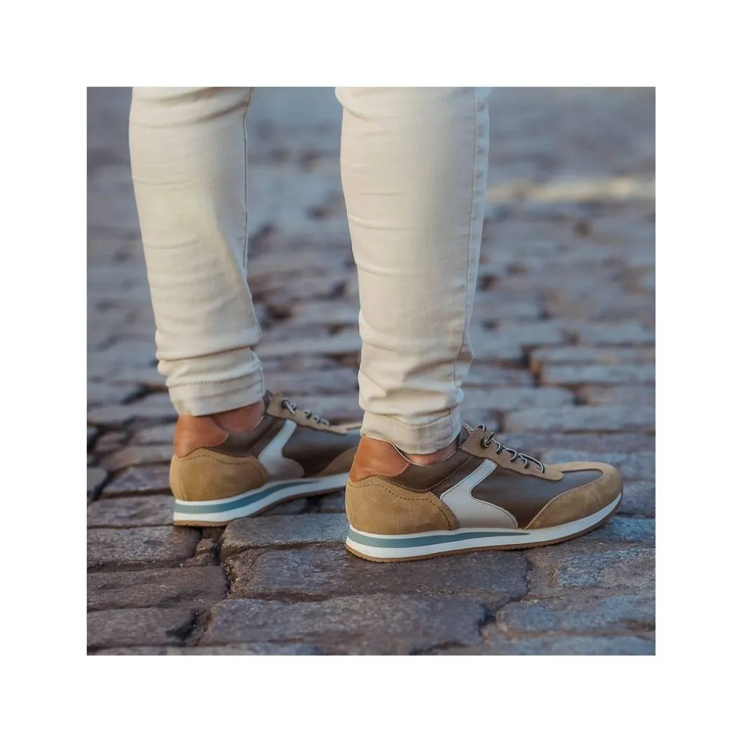 ZAPATILLA PIEL URBAN KAKI