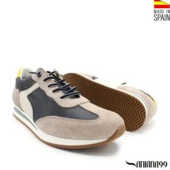 ZAPATILLA PIEL URBAN MARINO