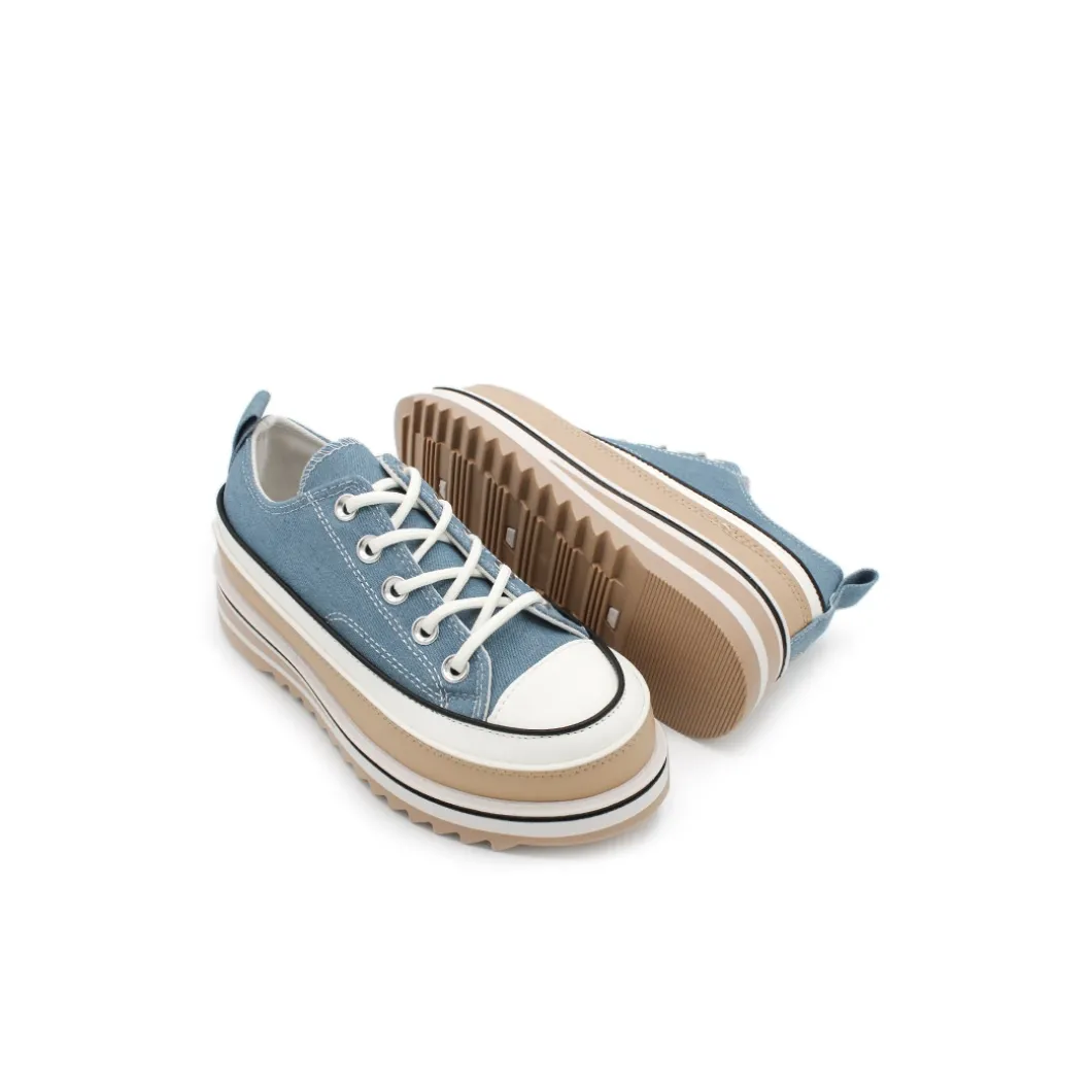 Zapatilla Plataforma Chuck Vaquera