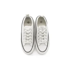 Zapatilla Plataforma Chuck Blanca