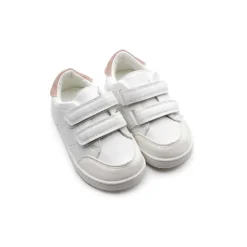 Zapatilla respetuosa colegial rosa blanco