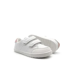 Zapatilla respetuosa colegial rosa blanco