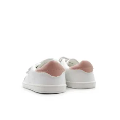 Zapatilla respetuosa colegial rosa blanco