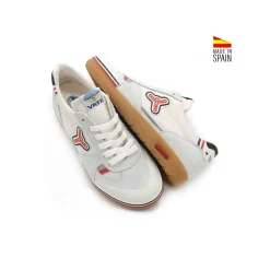 Zapatilla retro Yate rojo