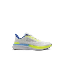 Zapatilla running blanca doble memory