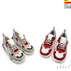 ZAPATILLA RUNNING RED CLIC