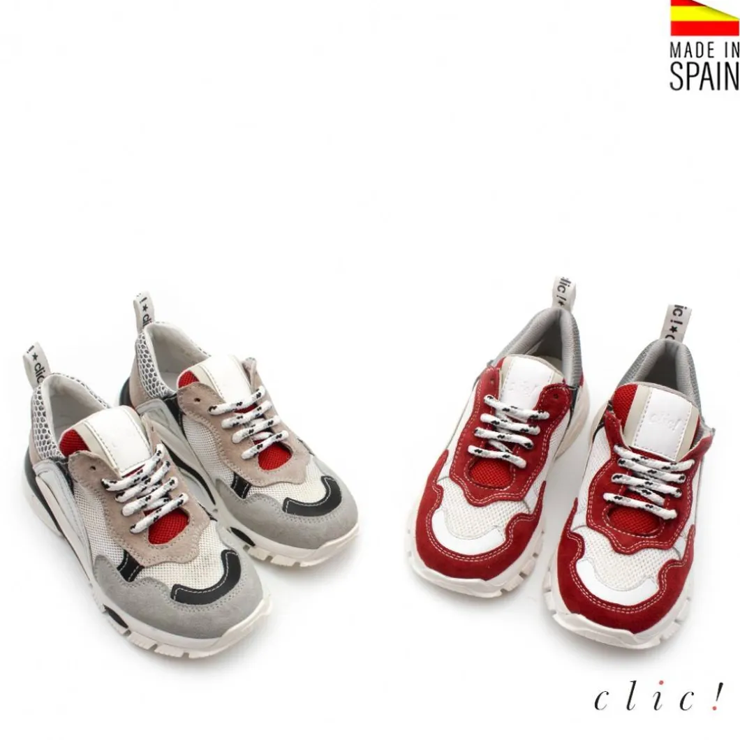 ZAPATILLA RUNNING RED CLIC
