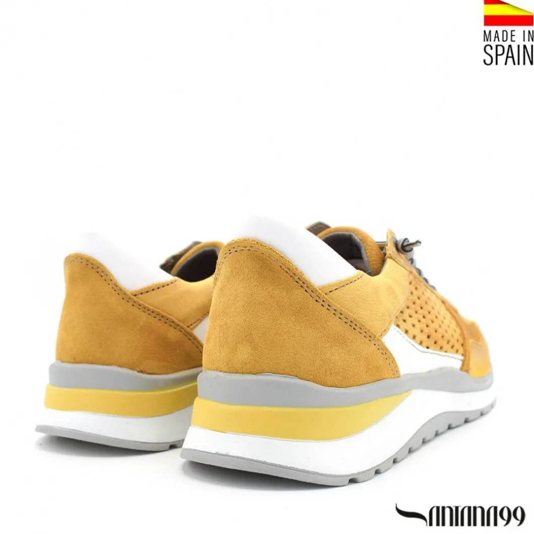 ZAPATILLA SANTANA99 AMARILLA 23