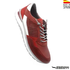 Zapatilla Santana99 roja 23