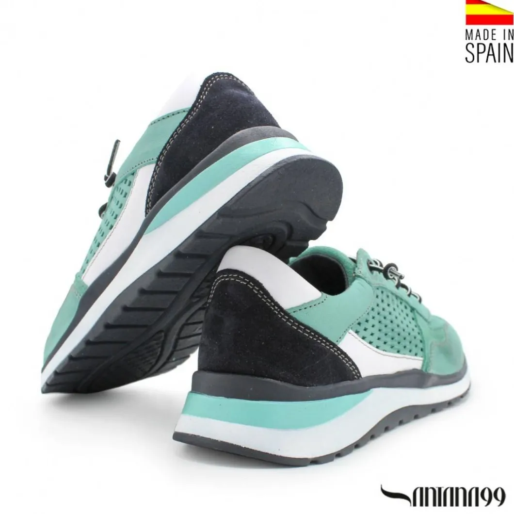ZAPATILLA SANTANA99 TURQUESA 23