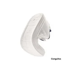Zapatilla school barefoot azul/blanco