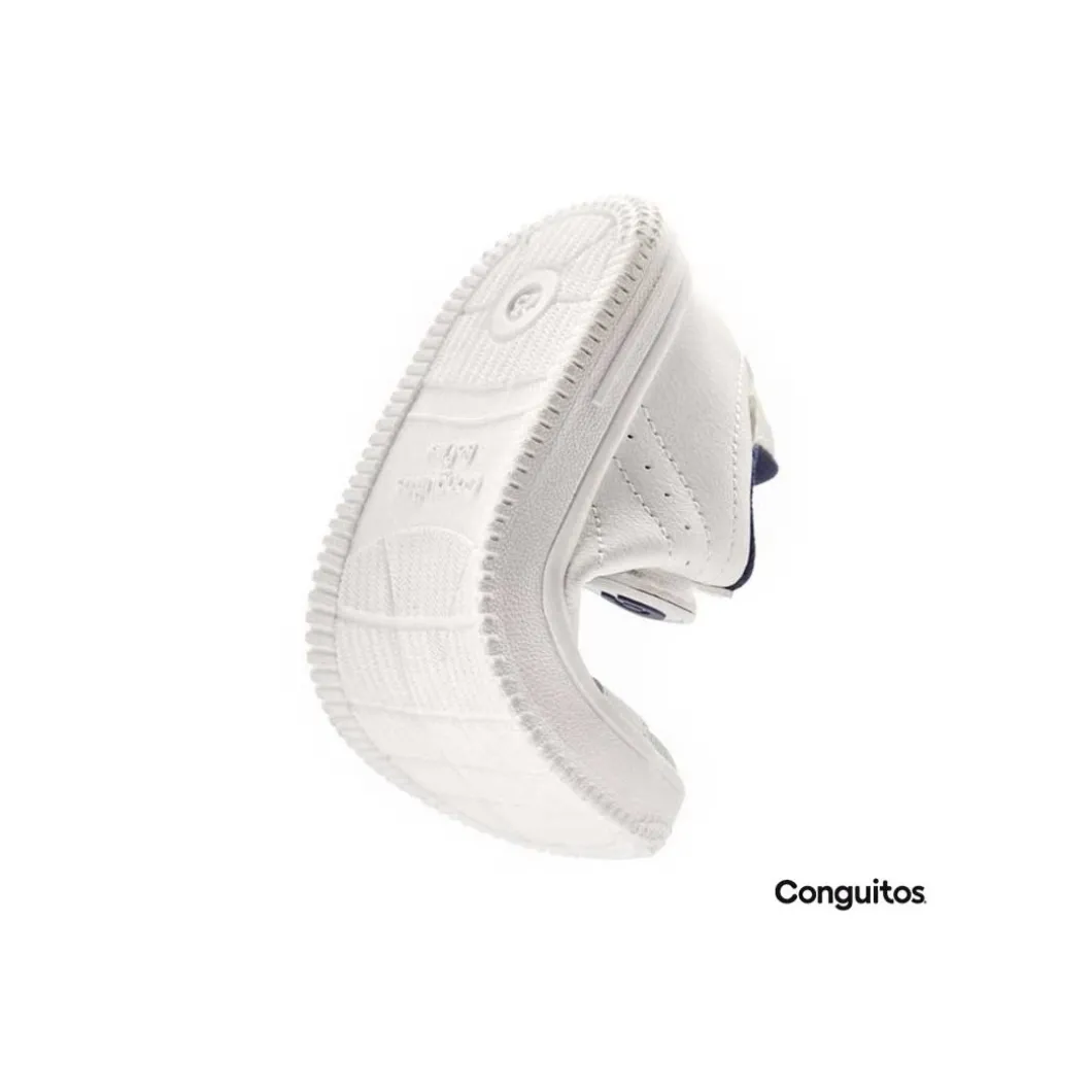 Zapatilla school barefoot azul/blanco