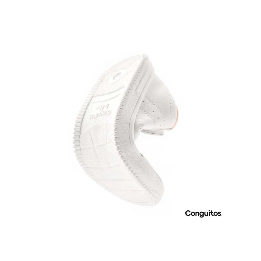 Zapatilla school barefoot rosa/blanco