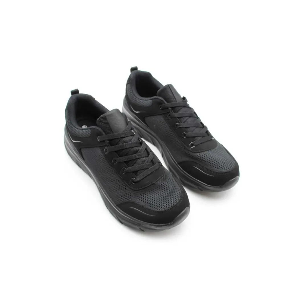 Zapatilla talla grande negra memory