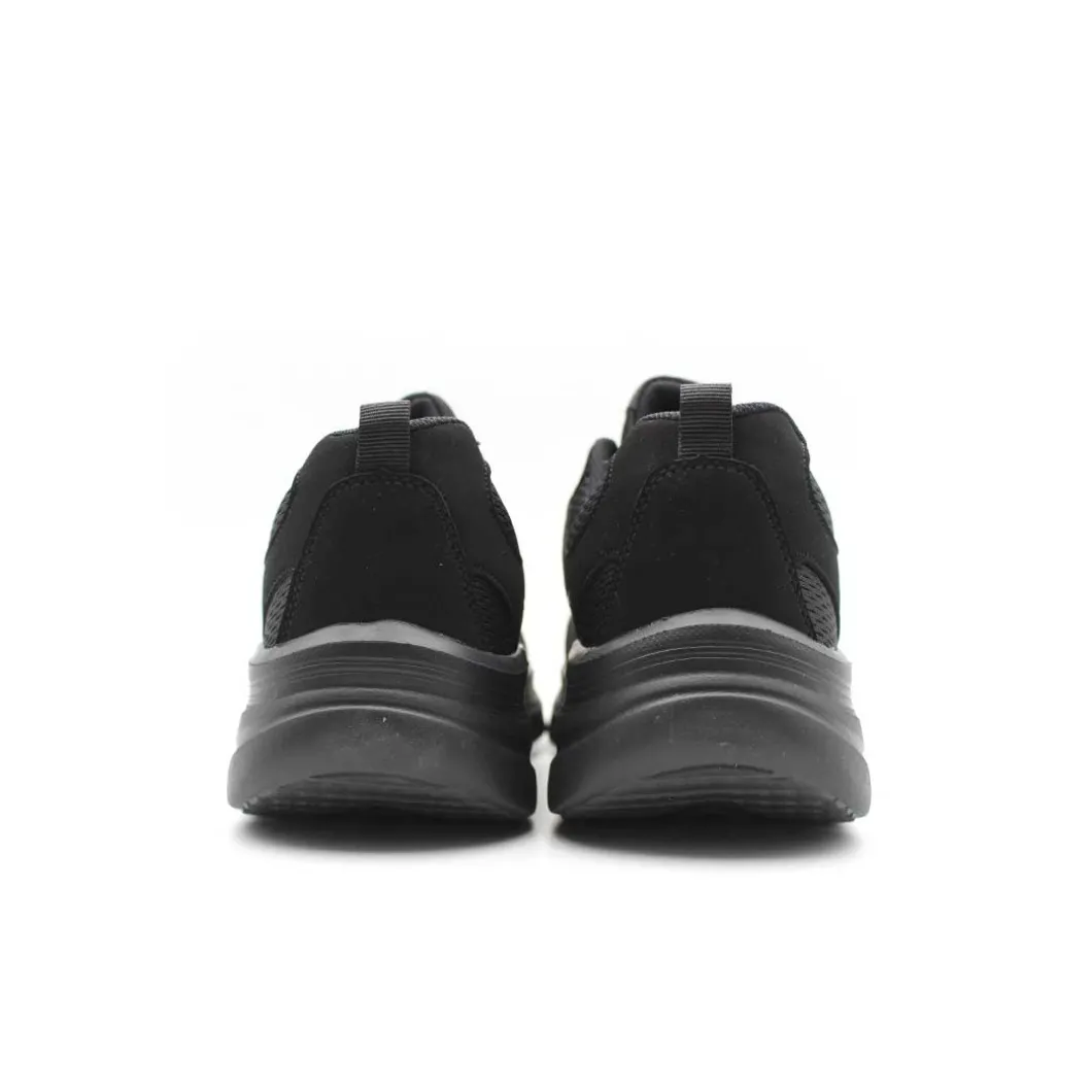 Zapatilla talla grande negra memory