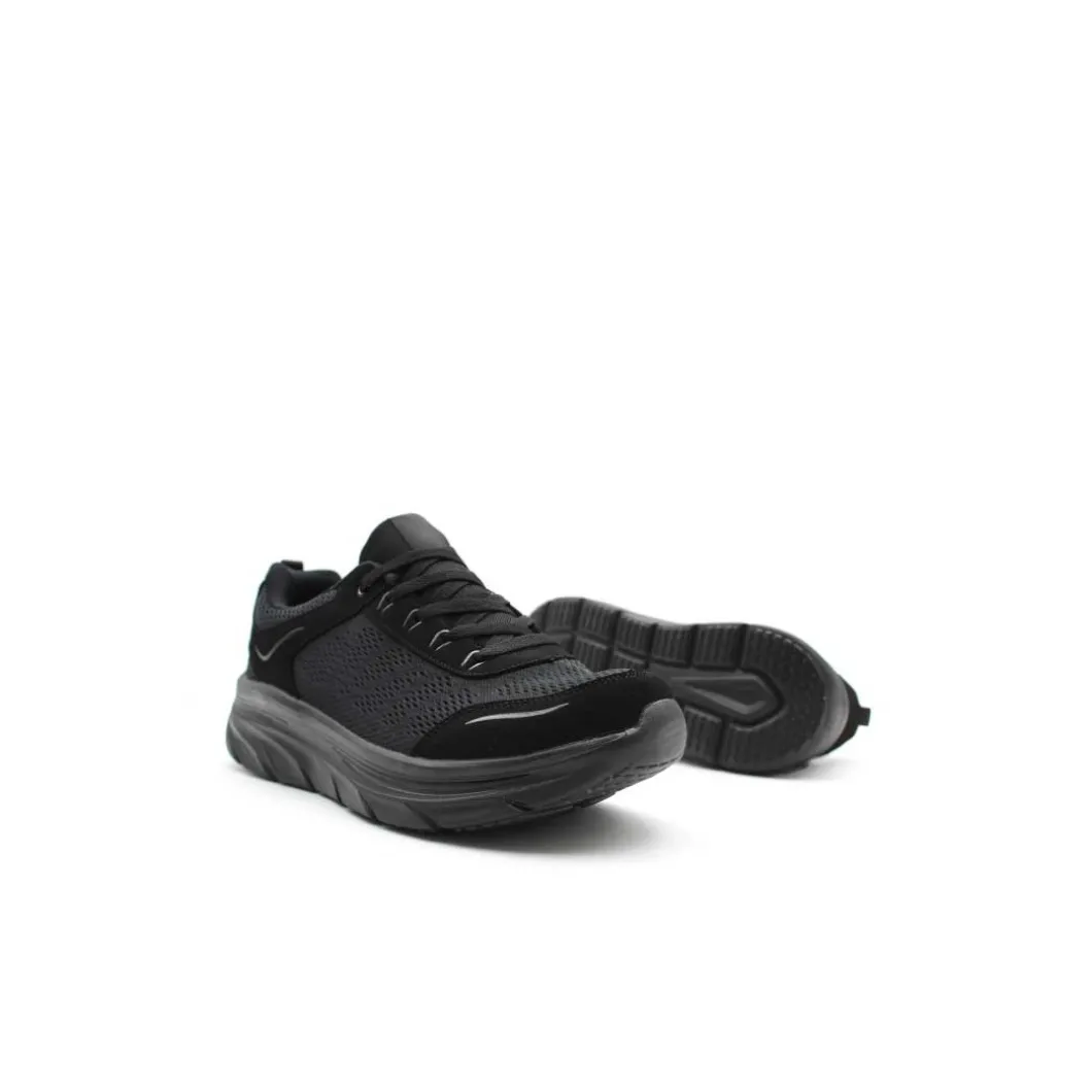 Zapatilla talla grande negra memory